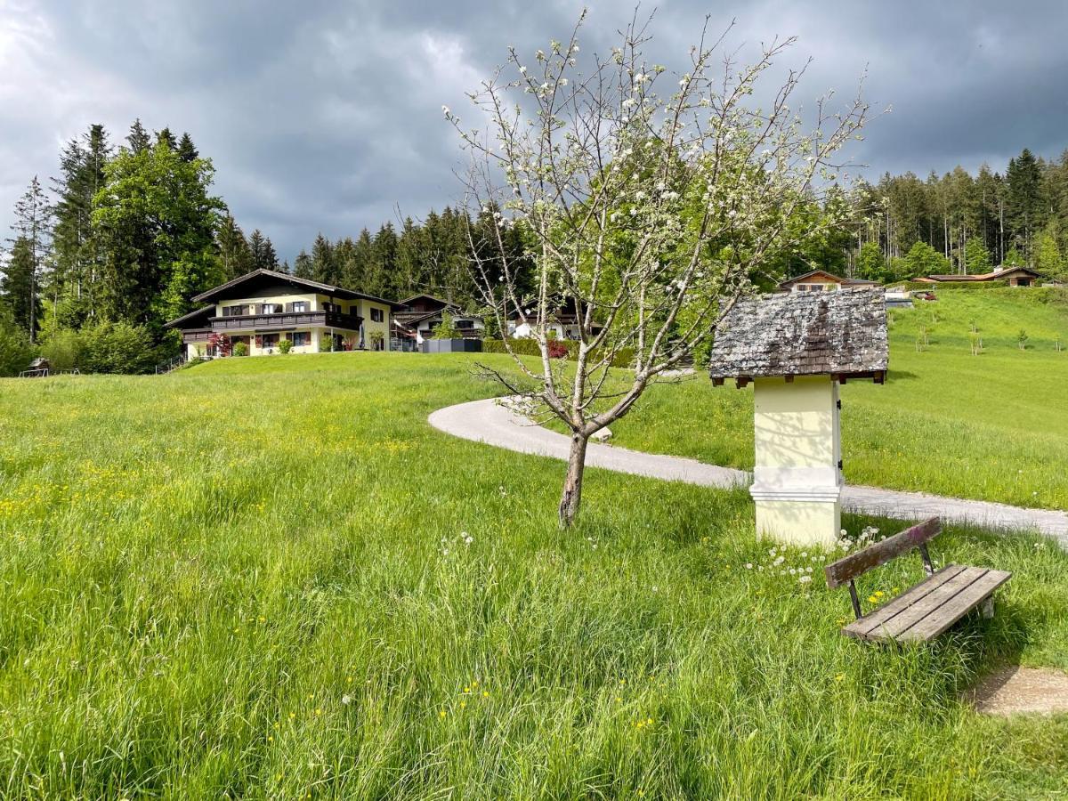 Am Randersberg - Wohnung Nr 2 Grossgmain Eksteriør bilde